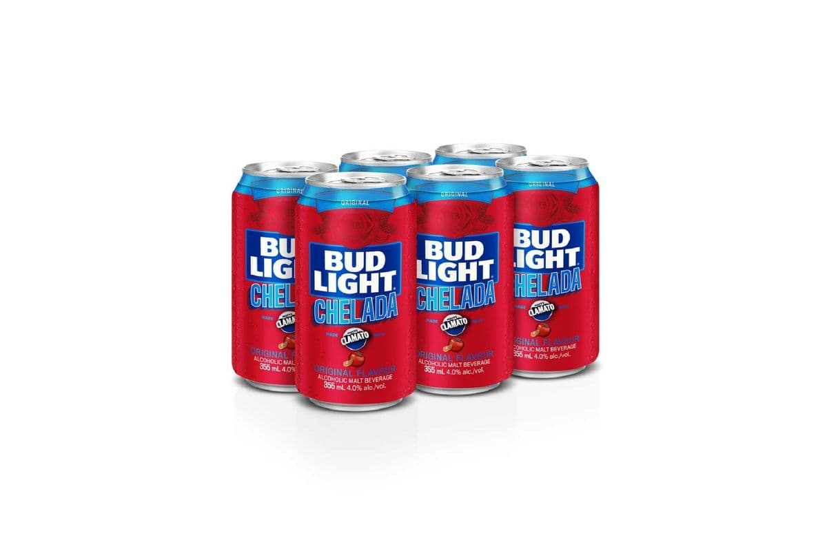 Bud Light Chelada (6 Pack) (6 x 355 ml Cans)
