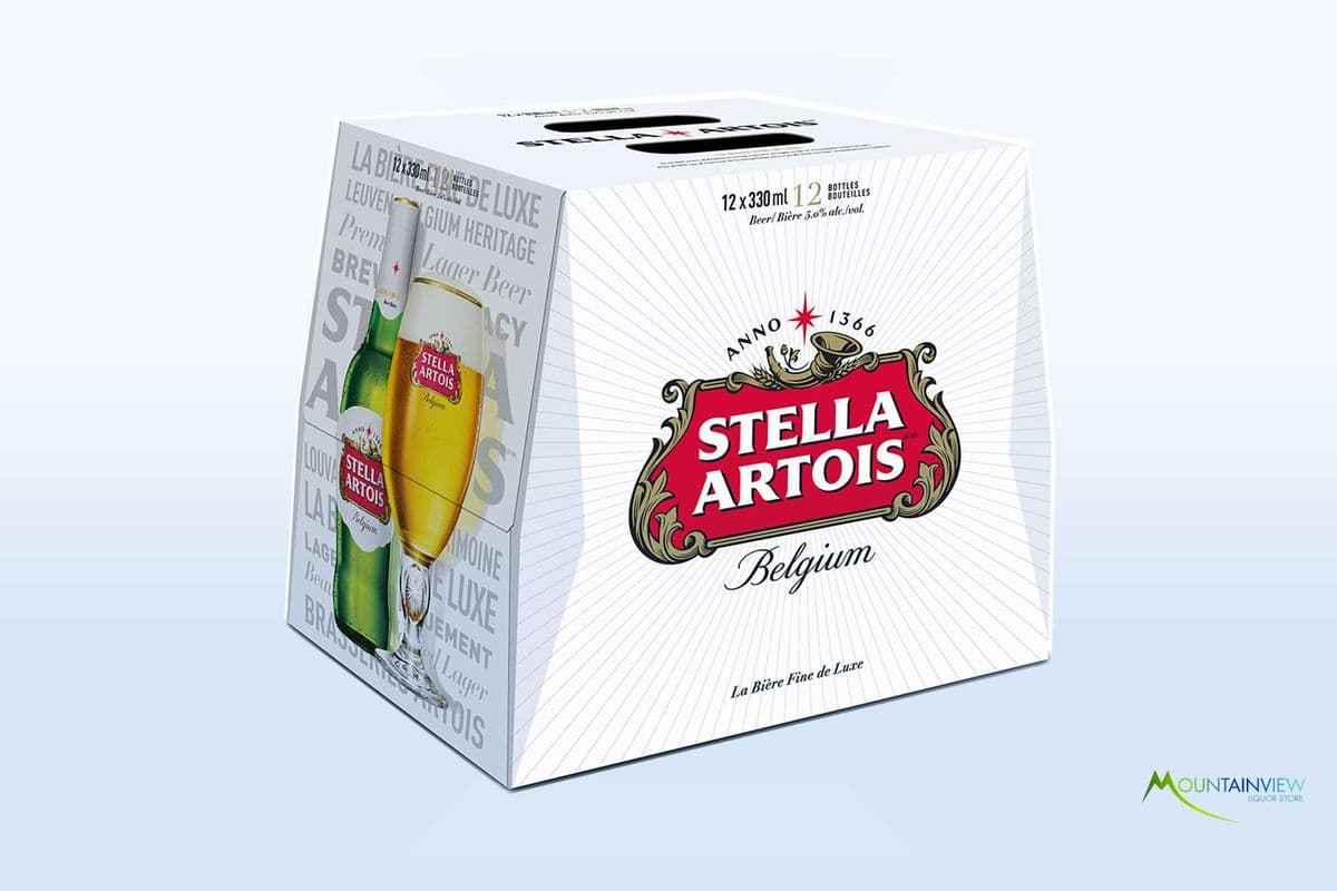 Stella Artois 12 bottle (12 x Bottles)