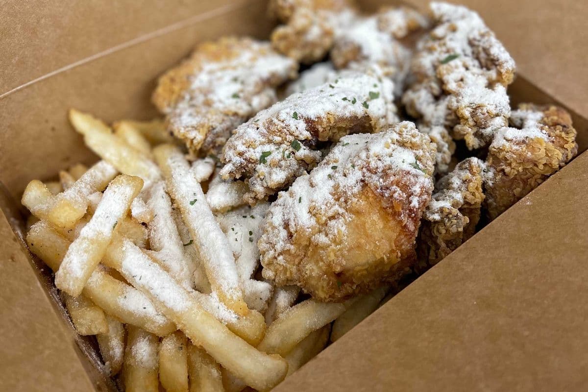 Honey Butter Chicken (L+French Fries)