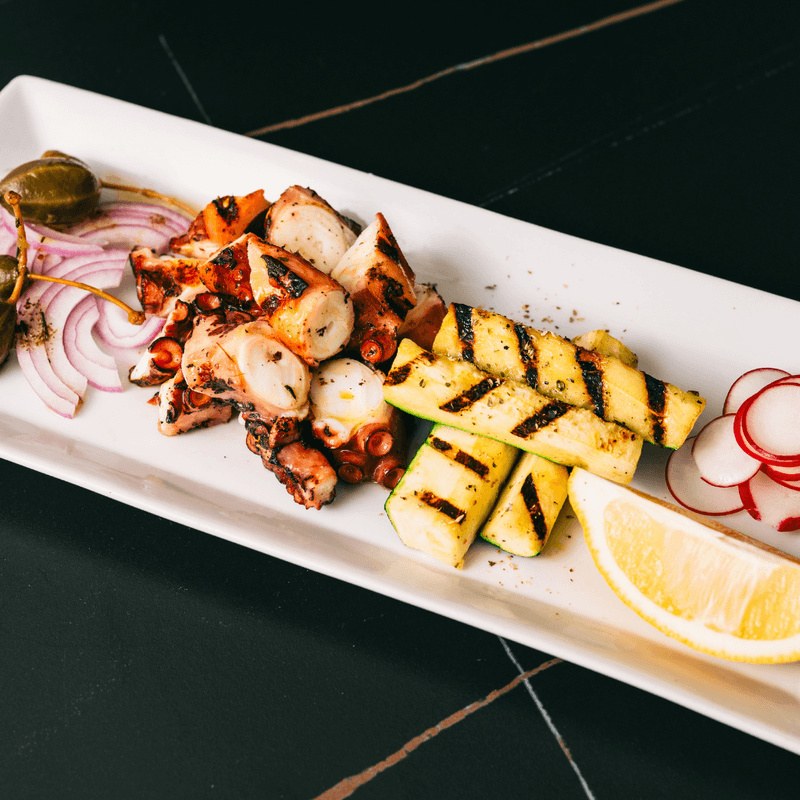 PIEUVRE RÔTIE / ROASTED OCTOPUS