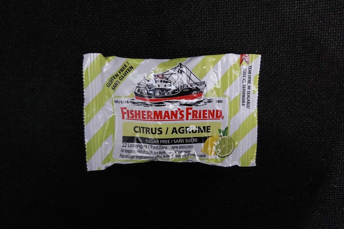 Fisherman's Friend Citrus Sugar Free / Agrume Sans Sucre