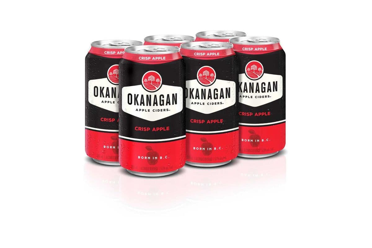 Okanagan Premium Apple Cider (6 Cans) (1 x 6x355ml)