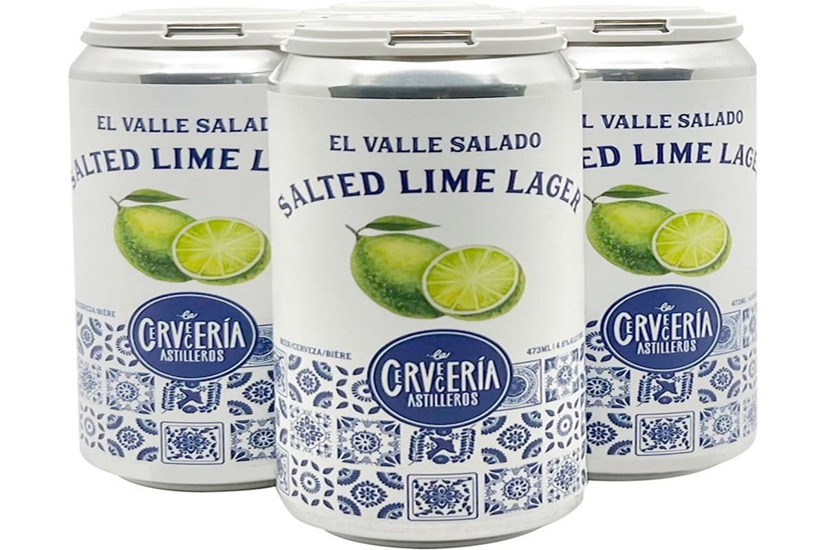 La Cerveceria Salted Lime Lager Tall Can (4 x 473ML)