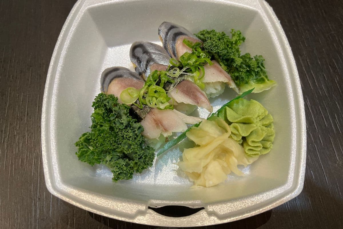 156. Saba Sushi (2 pcs)