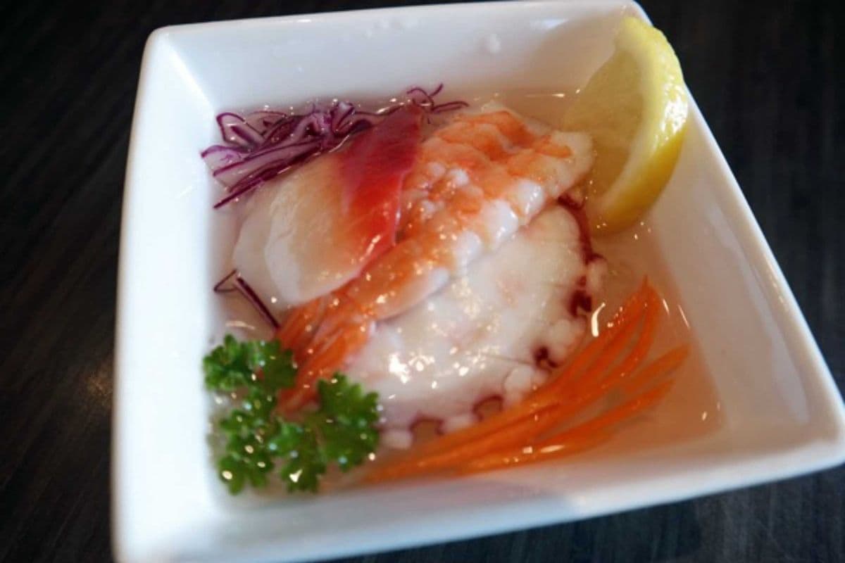 Seafood Sunomono