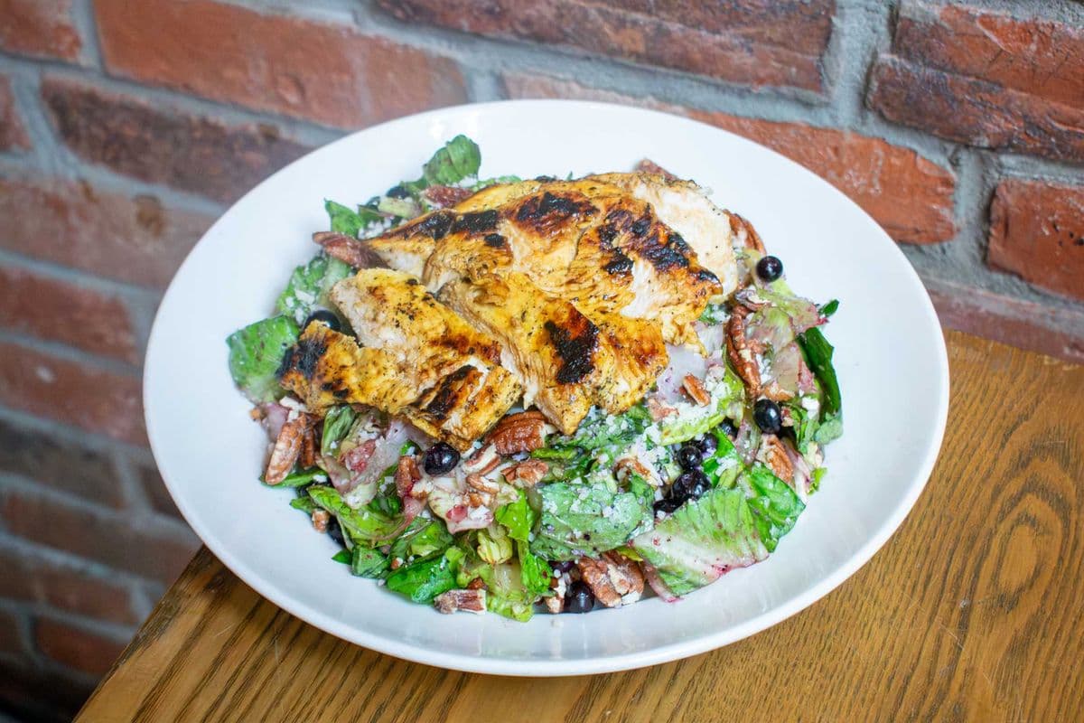 Chicken, Blueberry & Pecan Salad