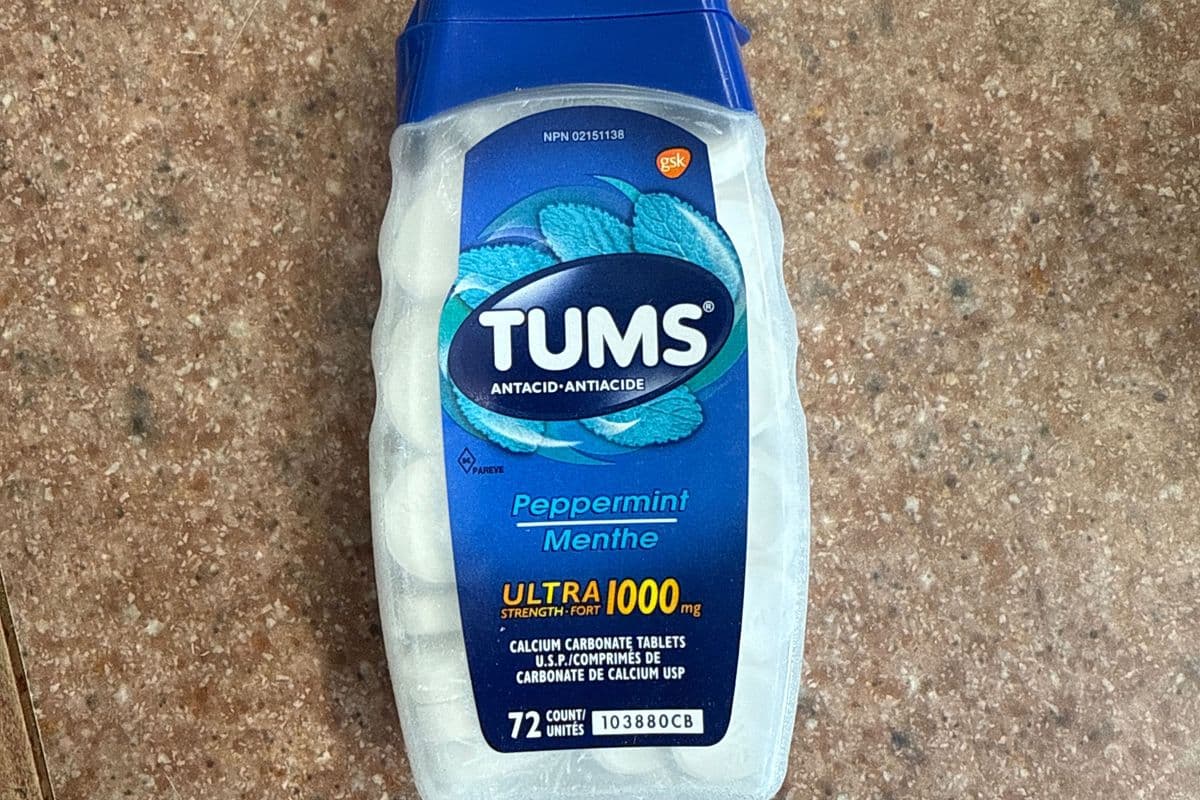 Tums Mint flavor