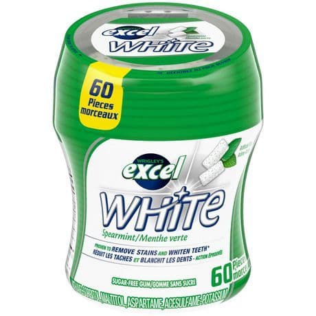 Excel White Spearmint (60 Pcs)