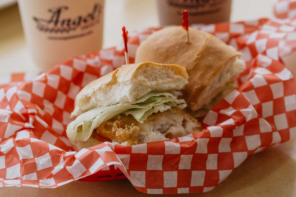 Single Fish Burger