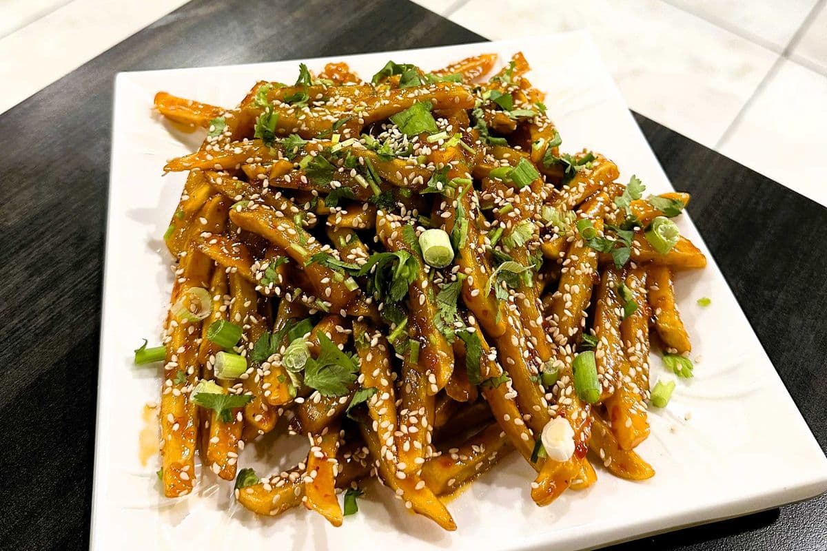 Honey Chilli Potatoes