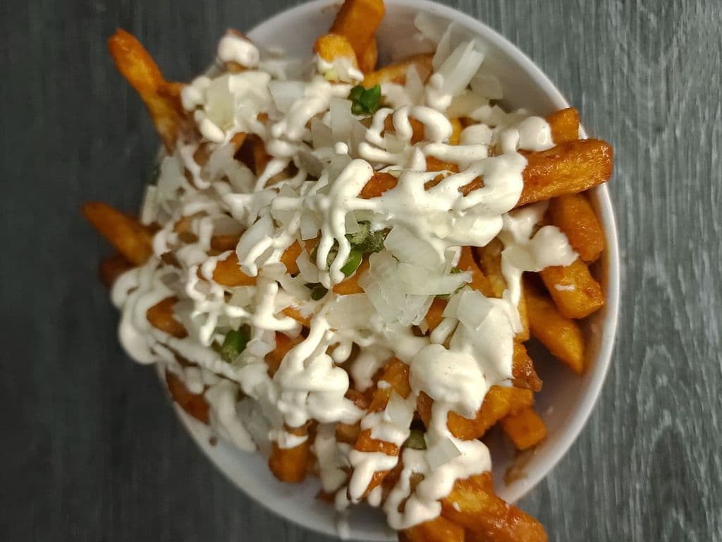 Spicy Devil Fries  (Vegetarian)