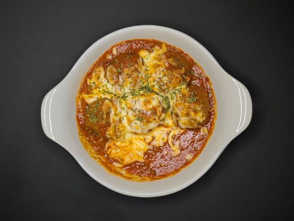 Baked Tomato Meatballs