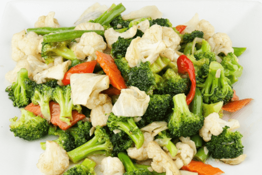 35. Stir Fried Mixed Vegetables