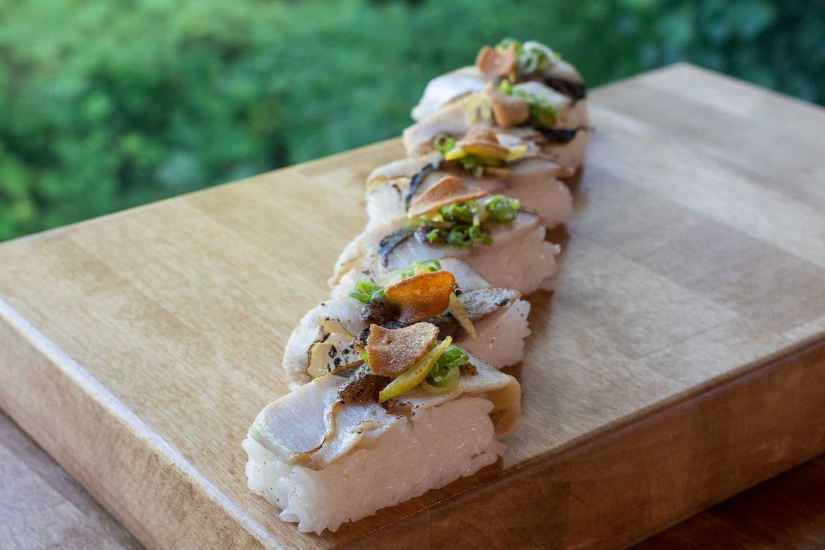 Sime-Saba Oshi Sushi