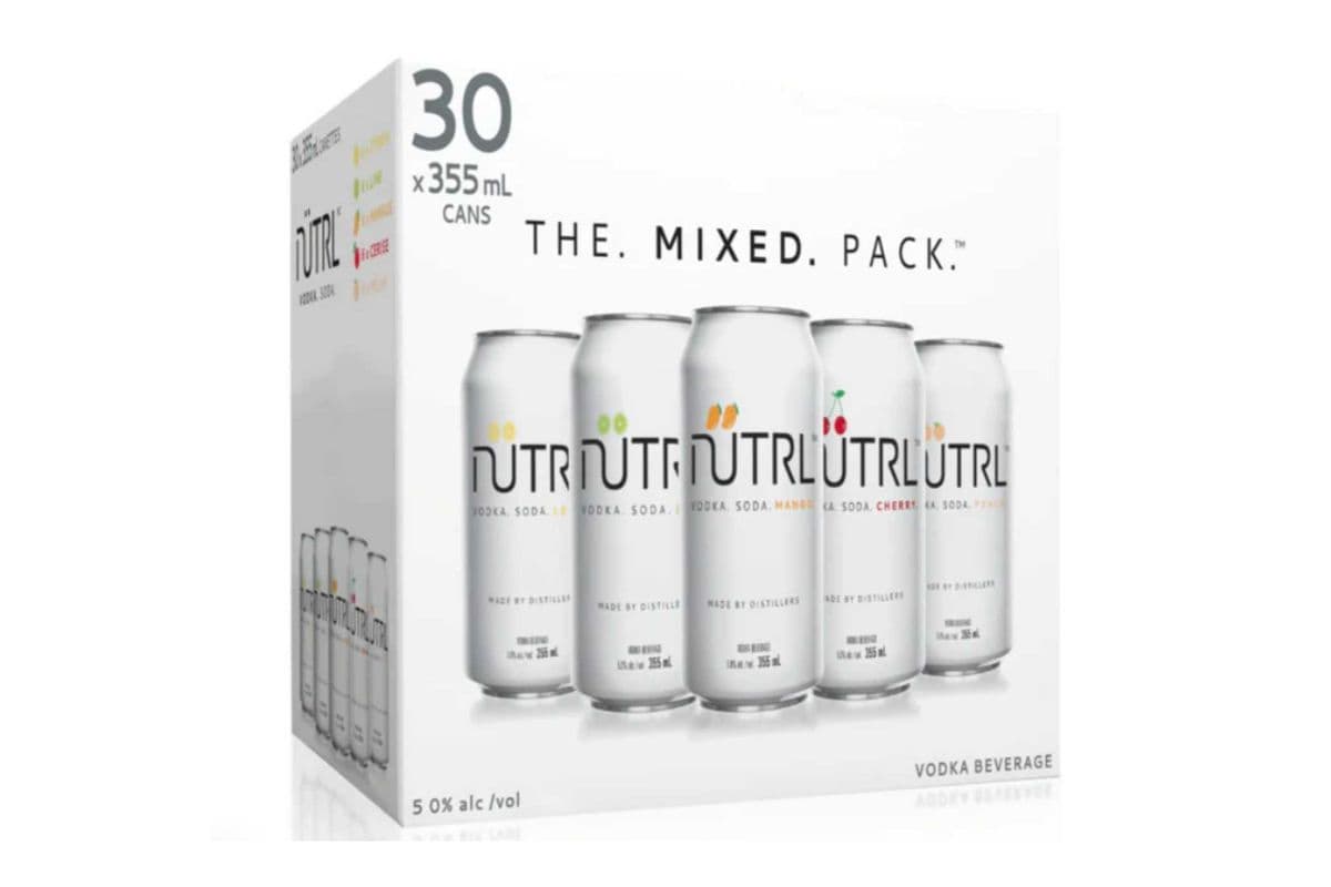 NUTRL VODKA SODA MIXER 30PK (30 x 355ml)