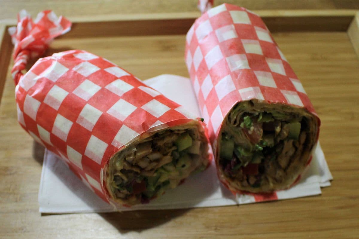 Beef Shawarma Wrap