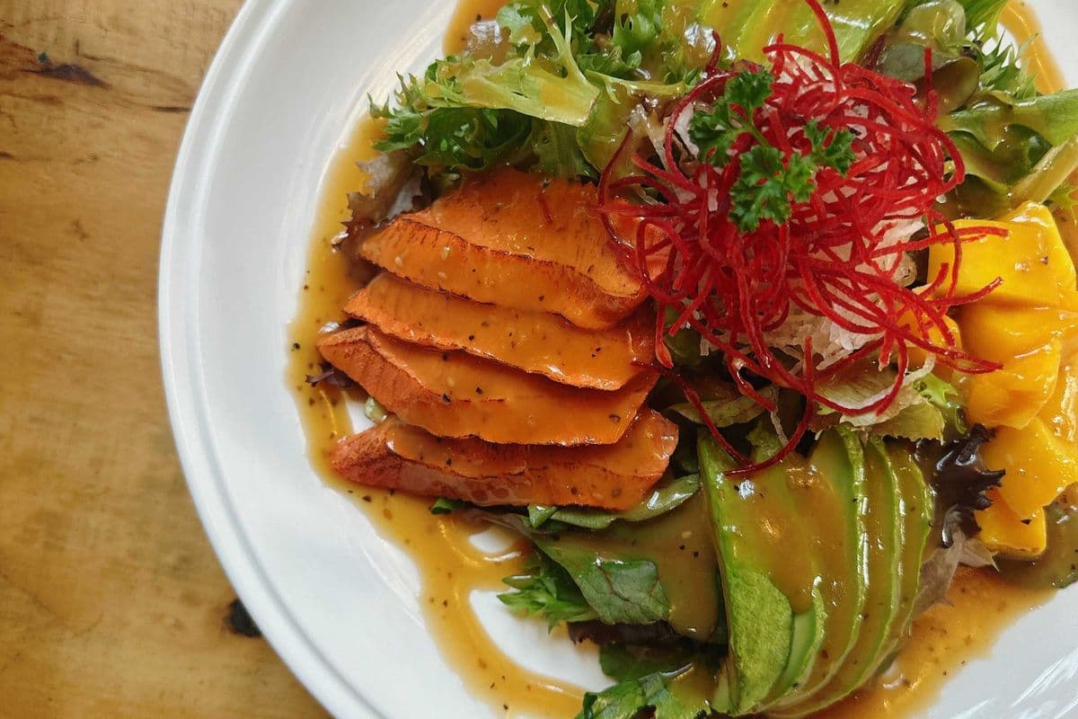 Wild Sockeye Mango Salad