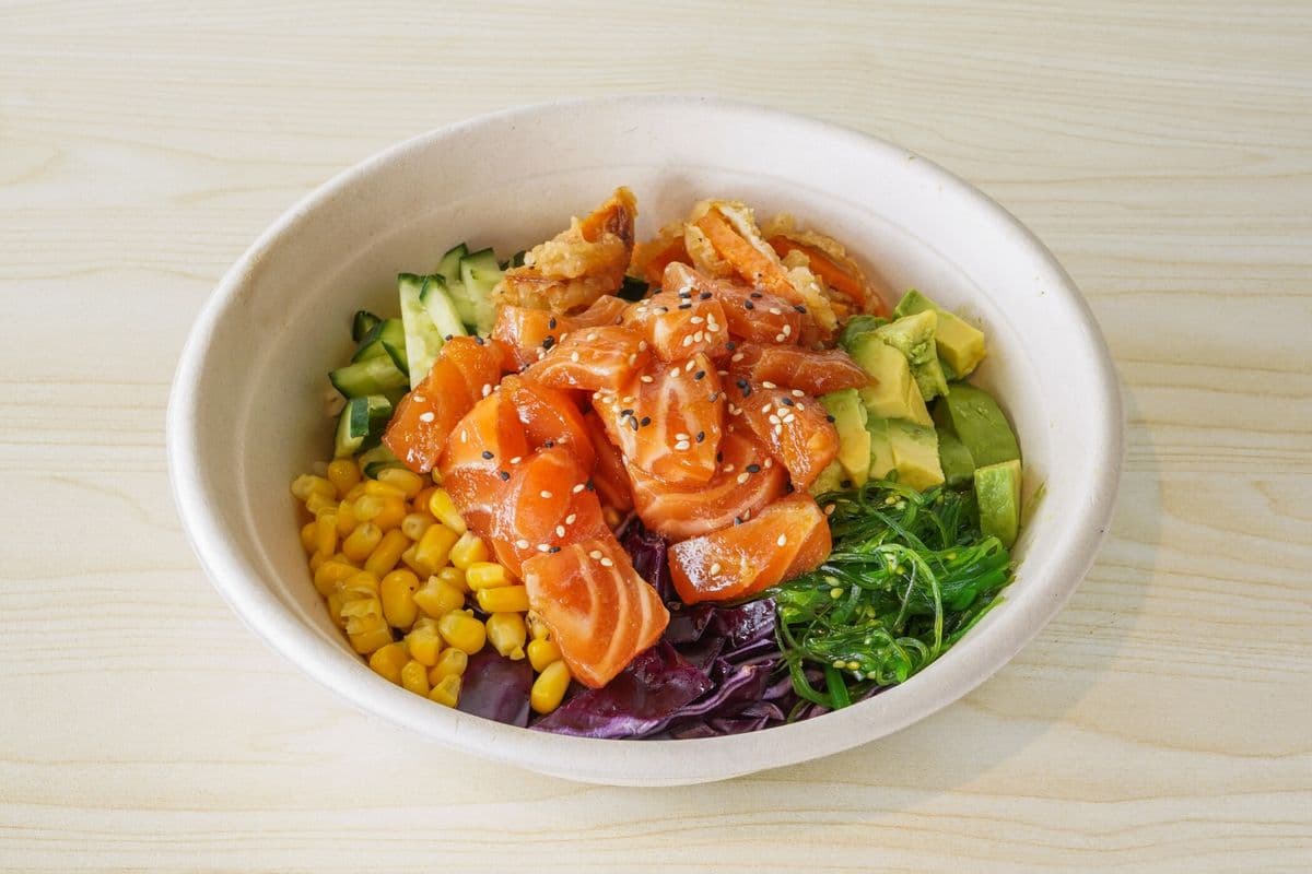 Shoyu Salmon Poke Bowl