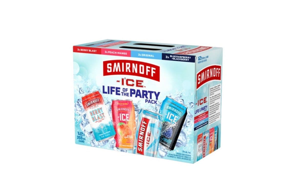 Smirnoff Ice Life Of The Party Pack #2 (1 x 355 ML)