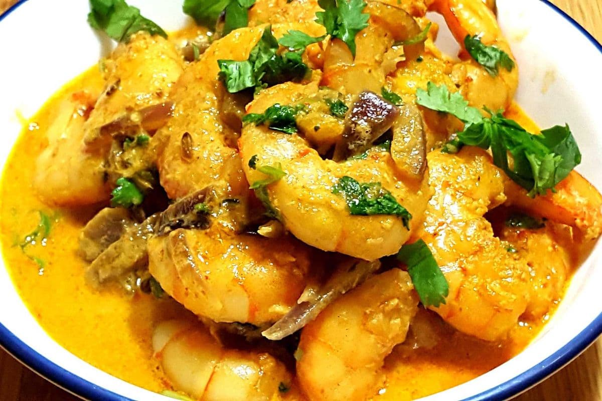 Curry Prawns