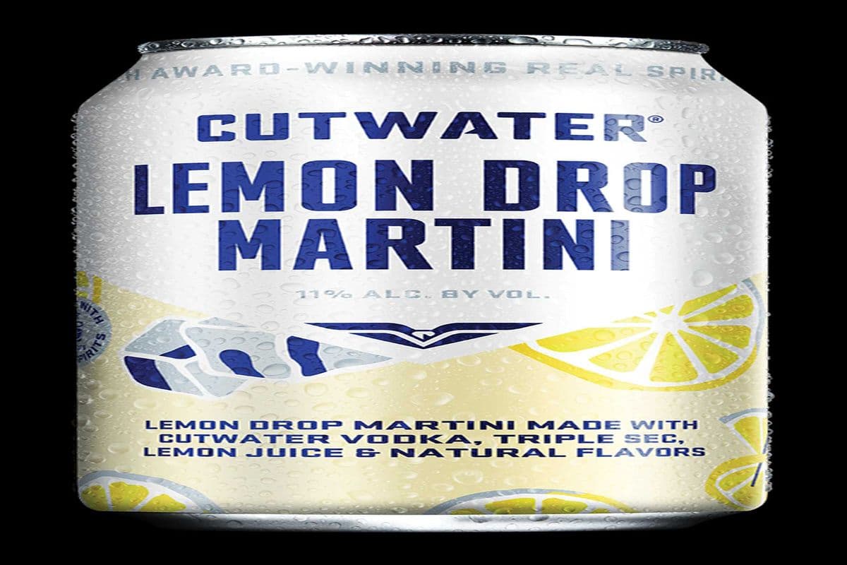 140470. CUTWATER LEMON DROP MARTINI (1 x 4PC)