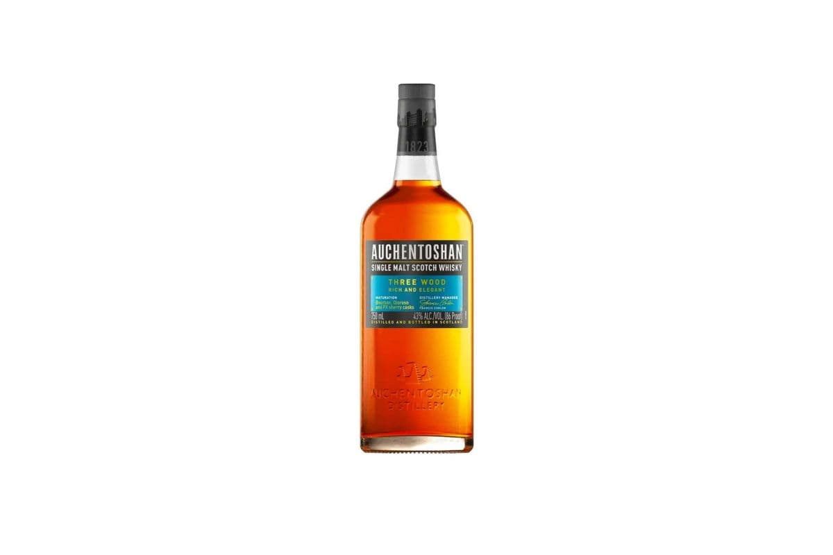 Auchentoshan Three Wood YR *Low Land Single Malt Scotch* (1 x 750ml)