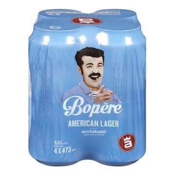 Archibald - Bopère Lager Americaine (4 X 473 mL) 5.0%