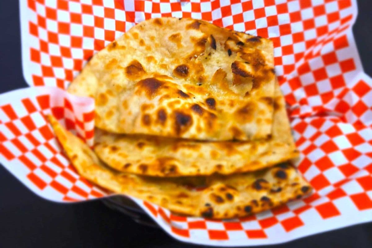 Plain Naan with Butter