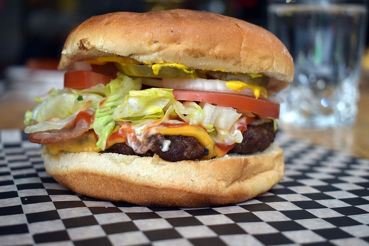 Homemade 6oz Burger