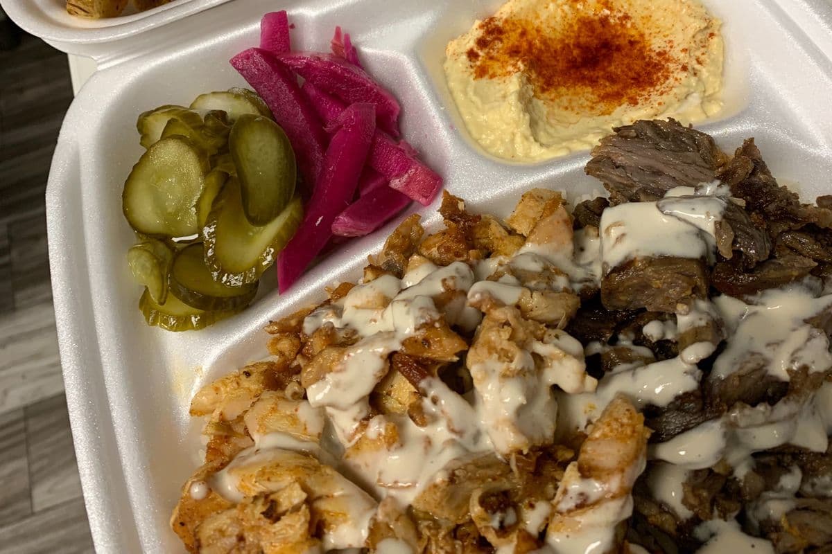 Mixed Shawarma Plate