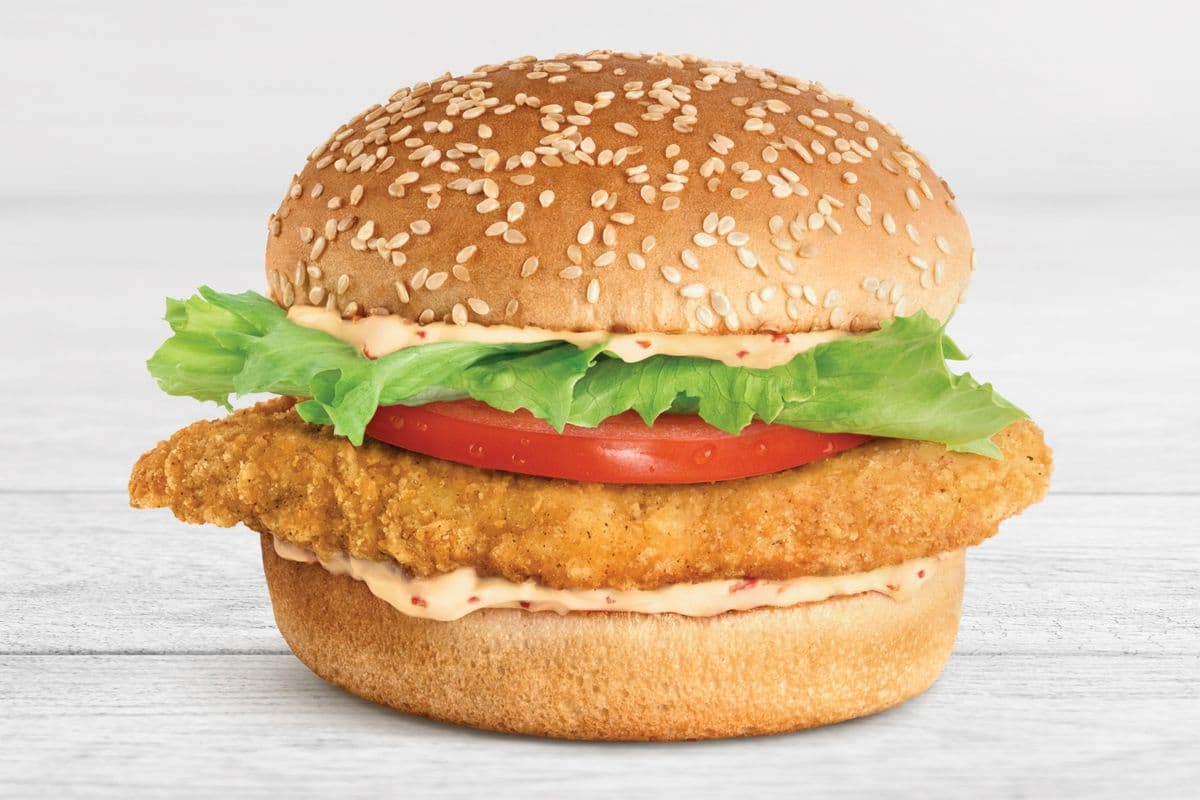 Spicy Habanero Chicken Burger