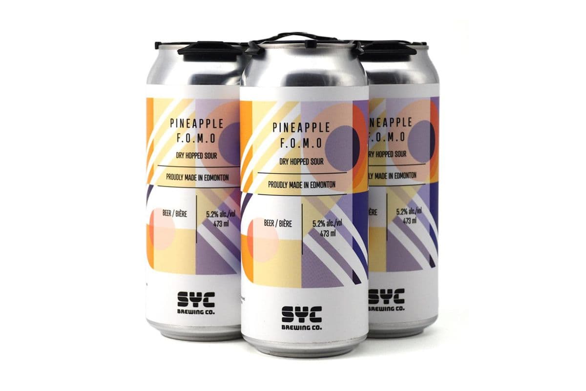 Syc Pineapple Fomo (4 Cans) (1 x 473ML)