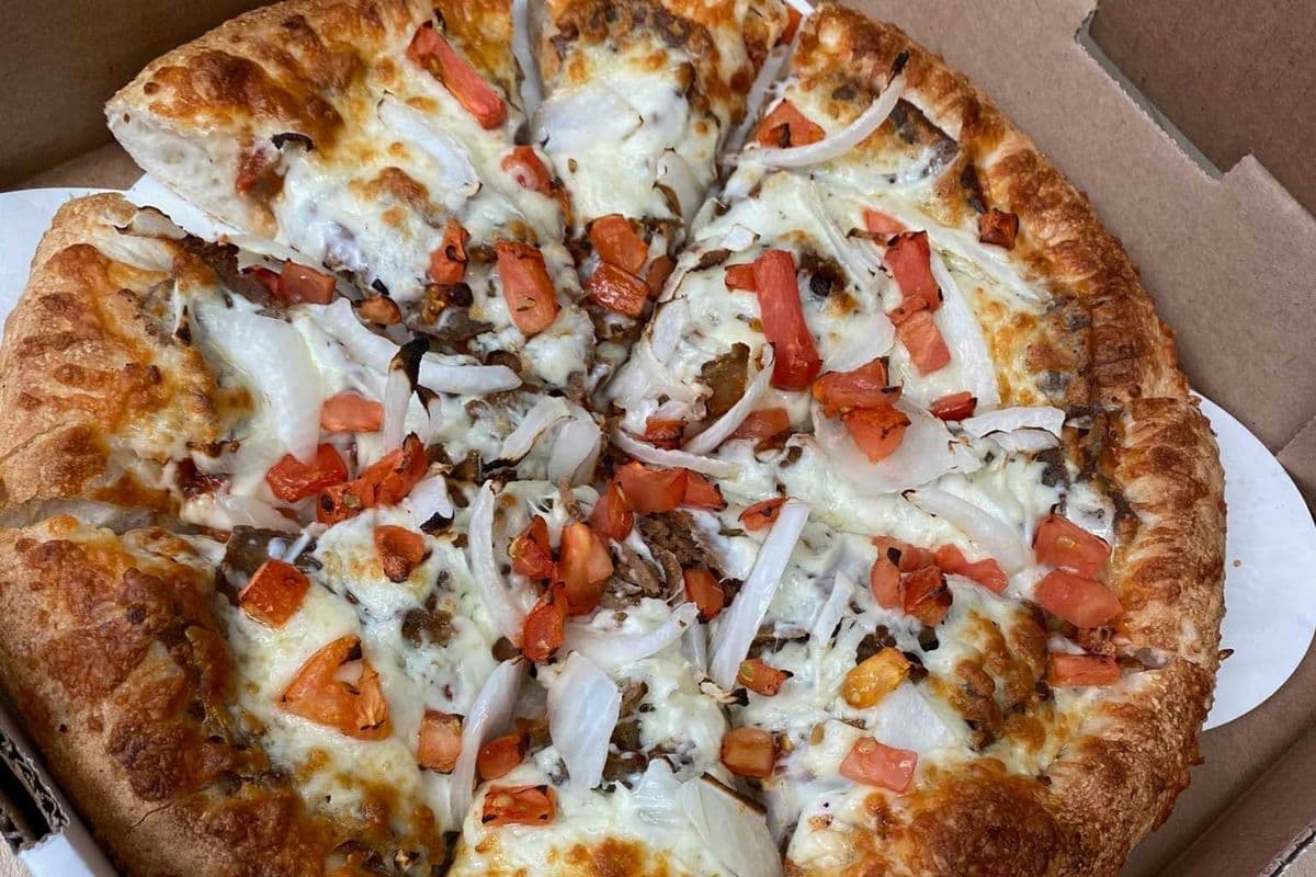 #17. 12" Large Donair Pizza