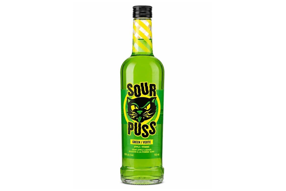 Green Apple Sour Puss 750ml (1 x 750)