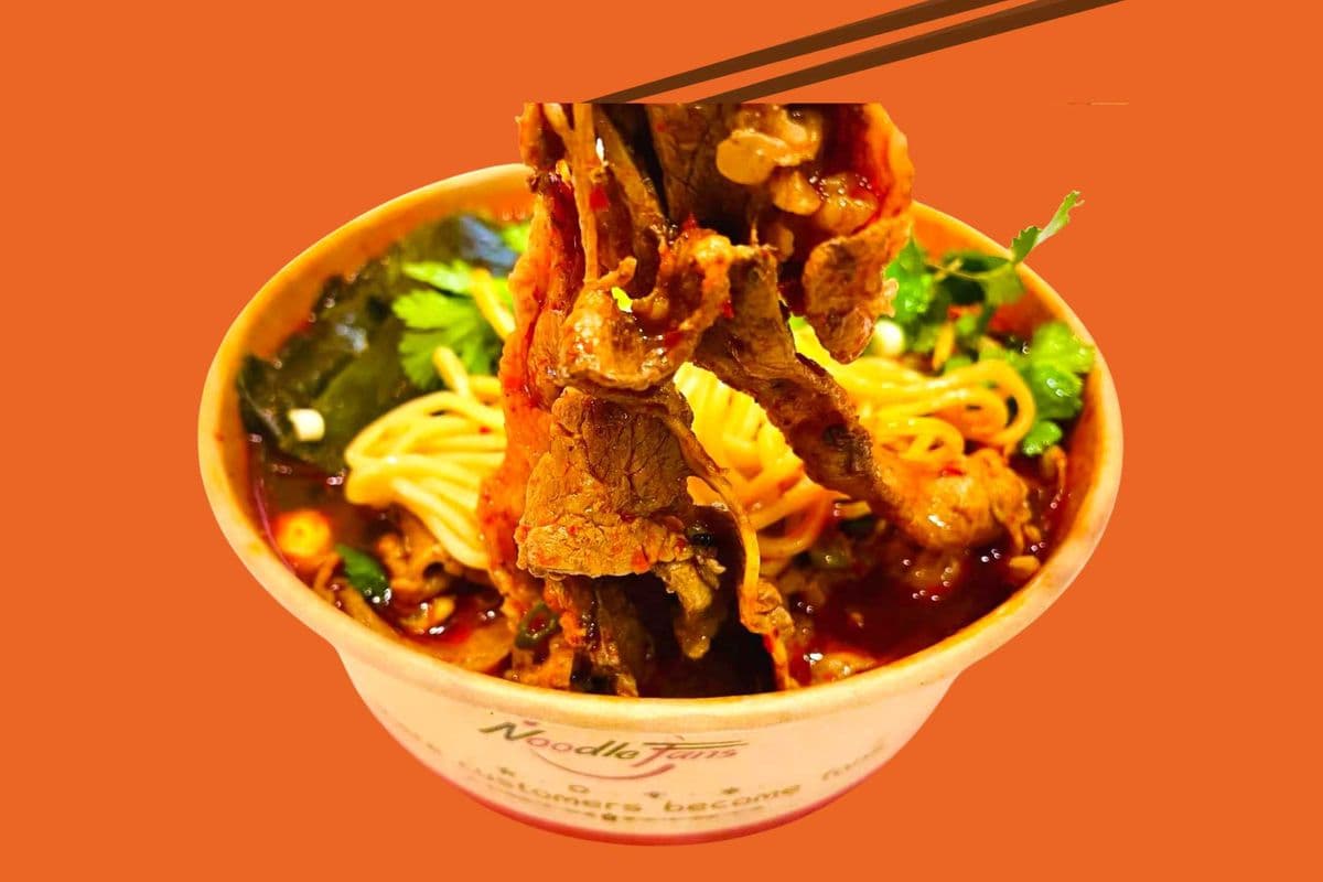 No.5. Szechuan Spicy Beef Noodle Soup