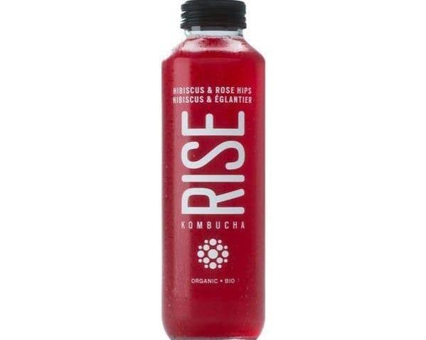 Rise Kombucha Rose Hips (Each 414 ml)