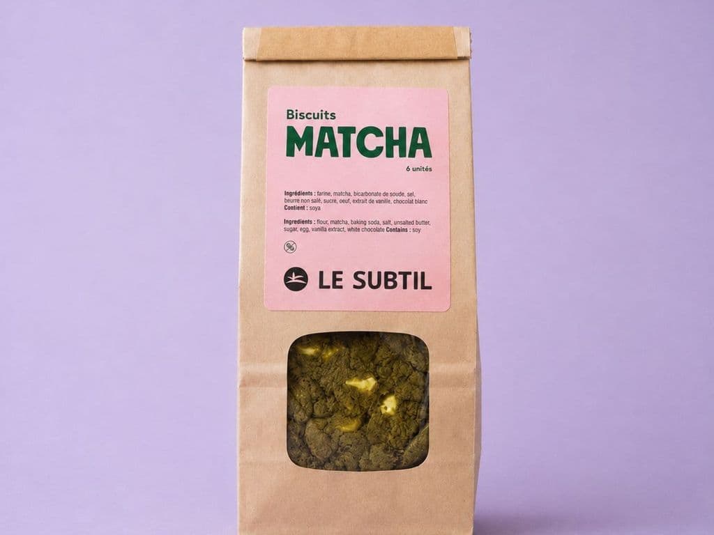 BISCUITS MATCHA 6U VRAC