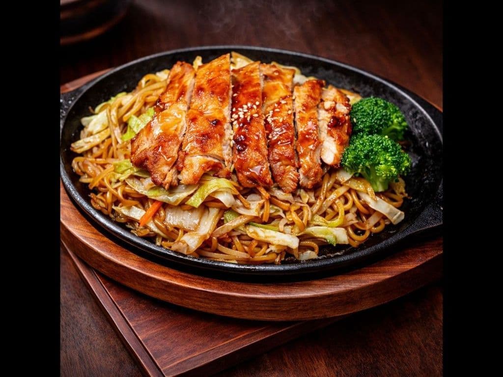 Chicken Yaki Soba