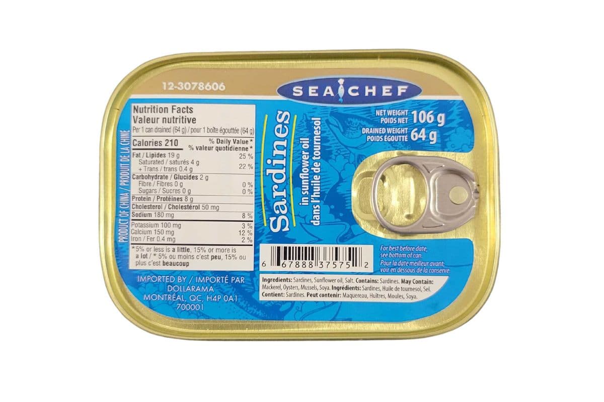 Sea Chef Sardines in Sunflower Oil