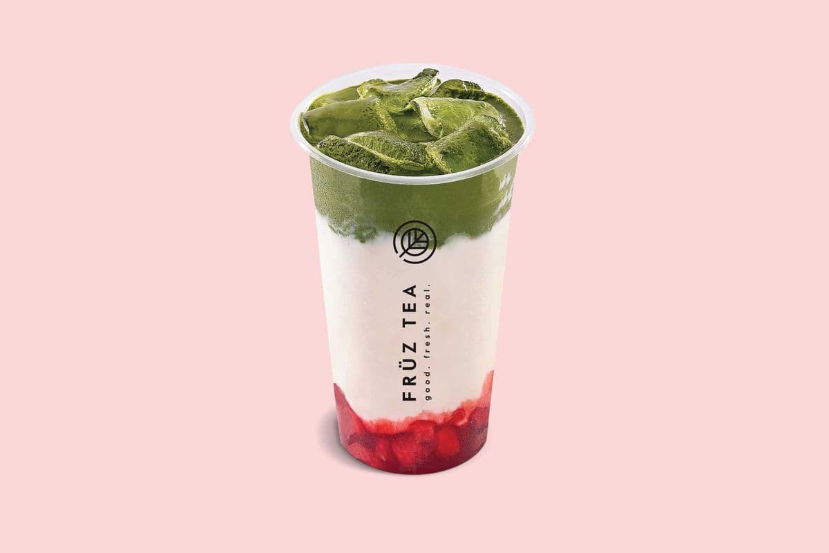 Strawberry Matcha Latte
