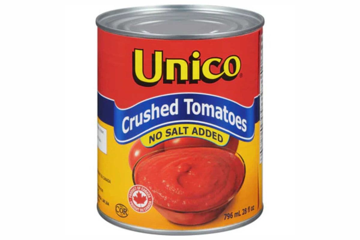 Unico Crushed Tomatoes No Salt Added (796 ml)