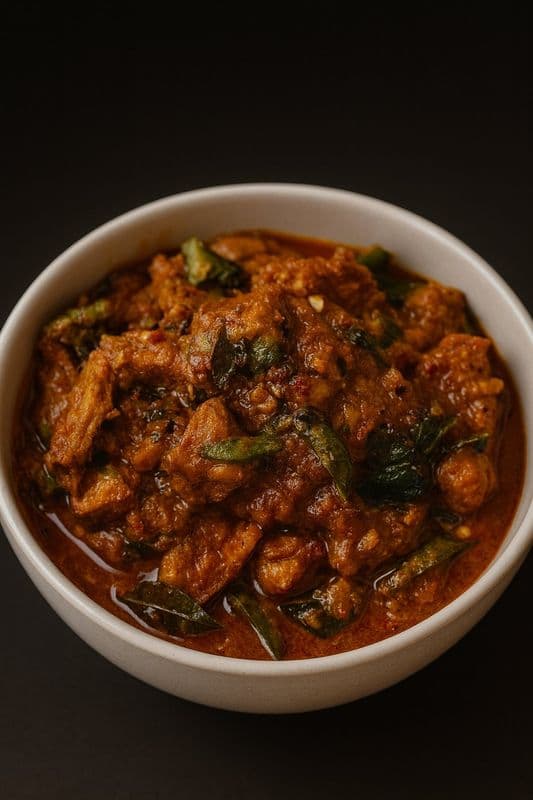 Pepper Chicken Masala / Poulet au poivre masala