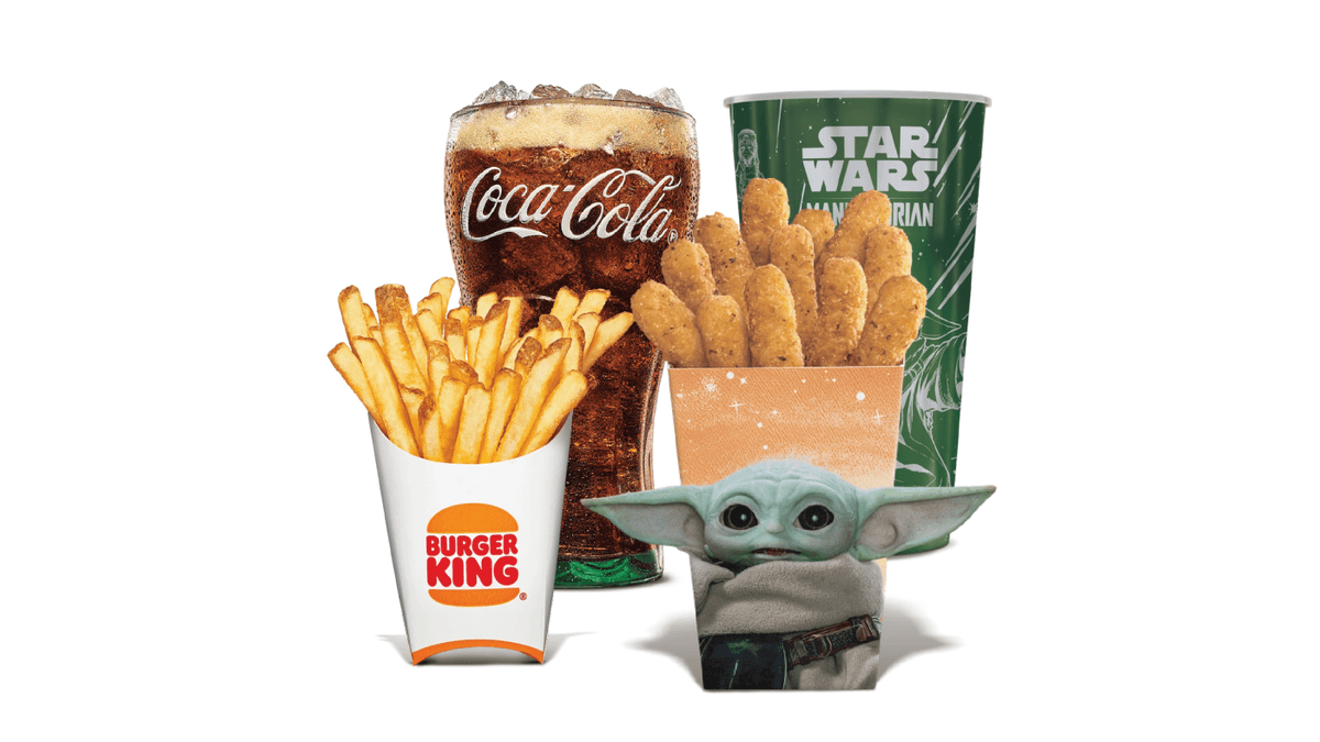 12 Pc. Grogu's Garlic Chicken Fries Medium Combo