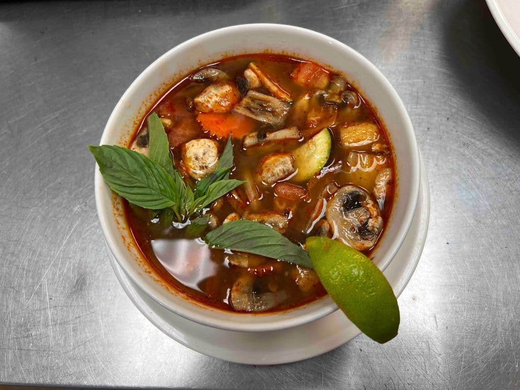 Tom Yam Noodle Soup