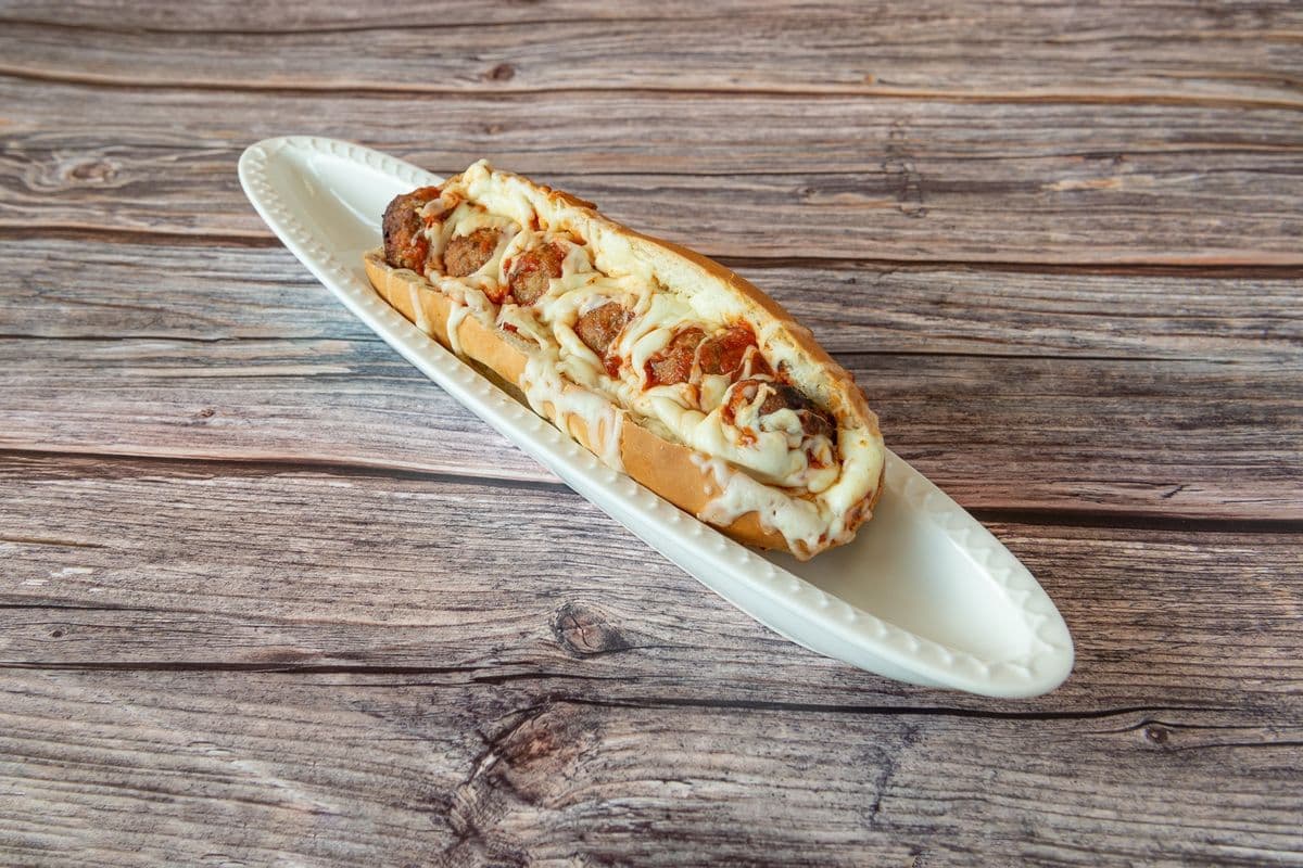Meatball Sub with Cheese