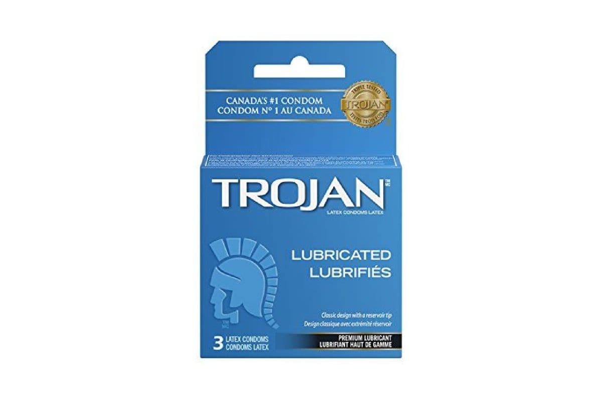 Trojan Classic Lubricated Latex Condoms (3 pk)