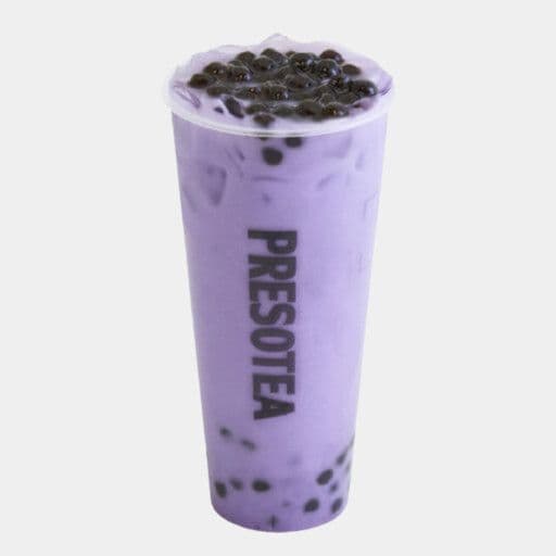Milky Taro with Tapioca / Taro au lait avec perles de tapioca