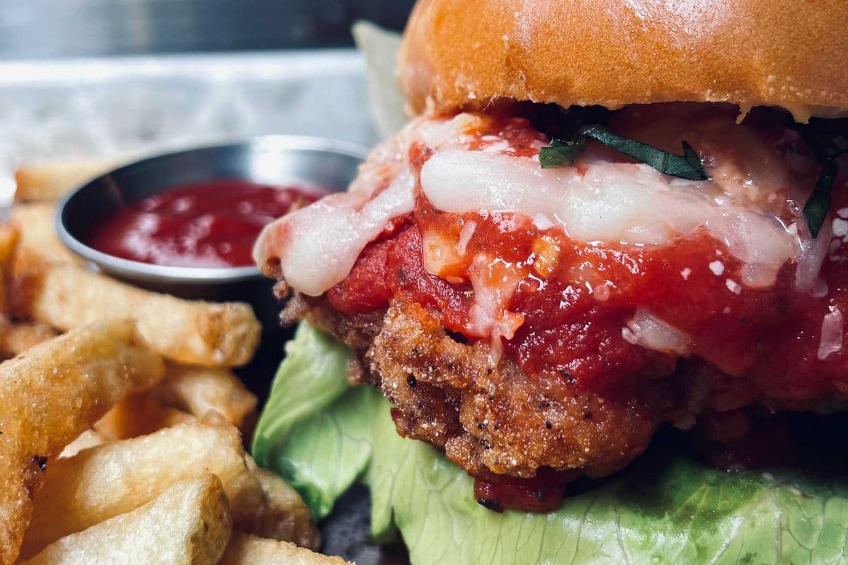 Chicken Parm Burger