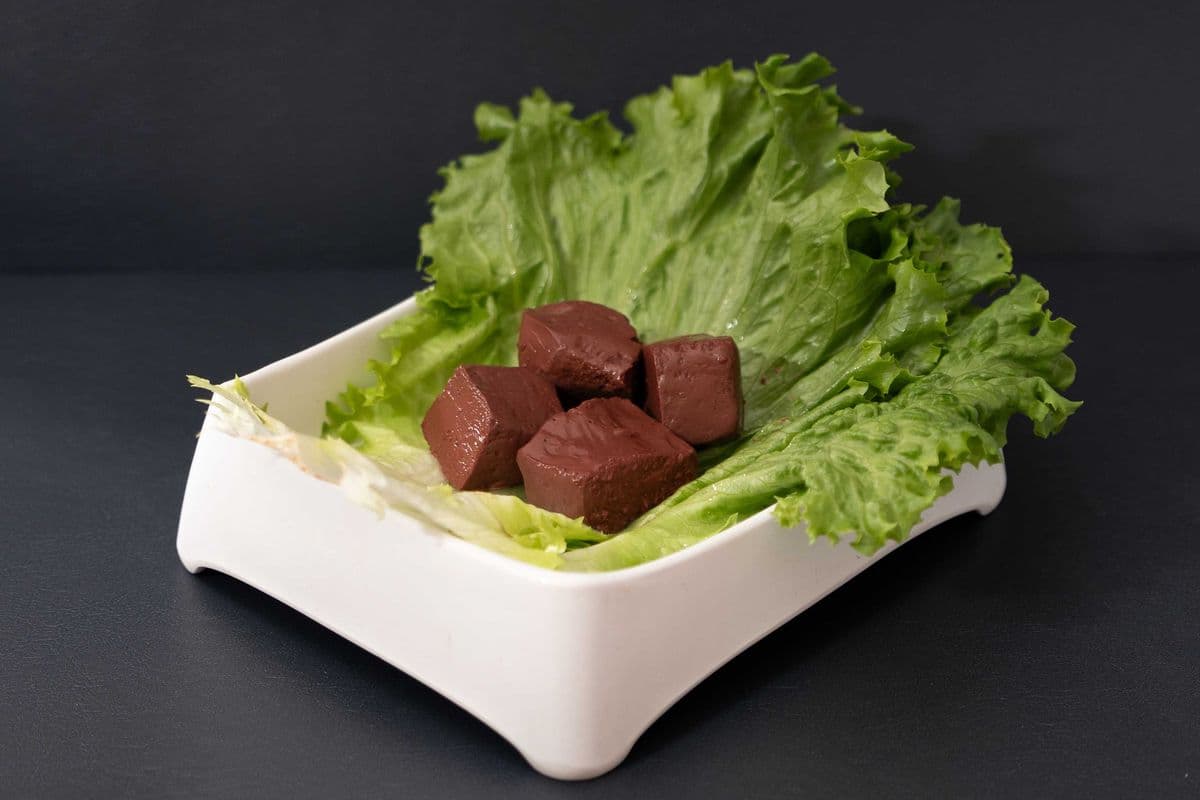 Pork Blood Tofu (6 pcs)/ 鮮豬紅
