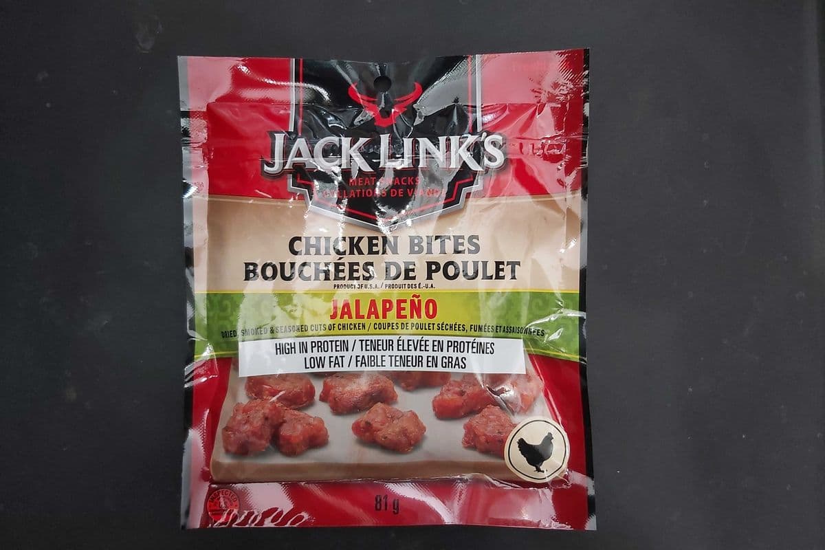 Jack Link's 81g Bouchées de poulet jalapeno / Jack Link's Chicken Bites Jalapeno